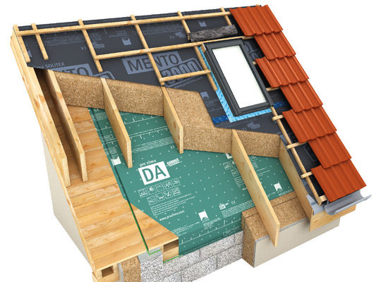 Dampfbremsbahn für Aufdachdämmung DA