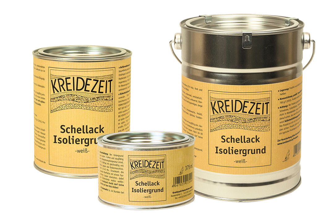 Kreidezeit Schellack Isoliergrund