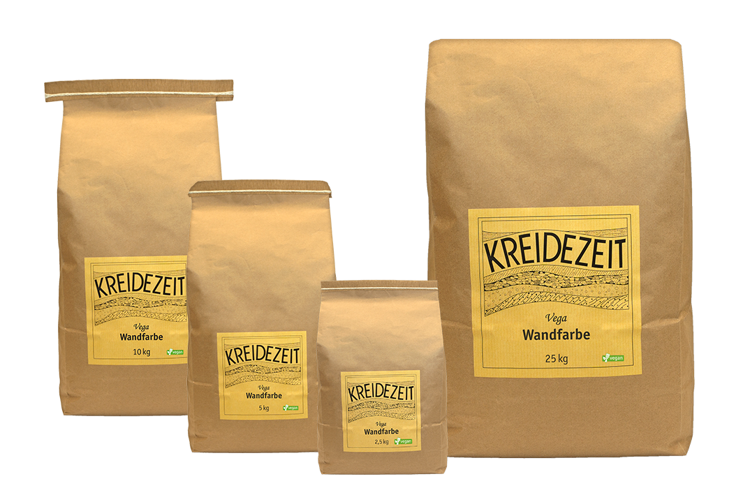 Vega Wandfarbe Kreidezeit, weiß