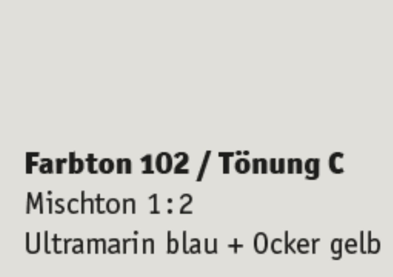 Kreidezeit Farbpigmentmischungen für Sumpfkalkfarben Farbton 97-108