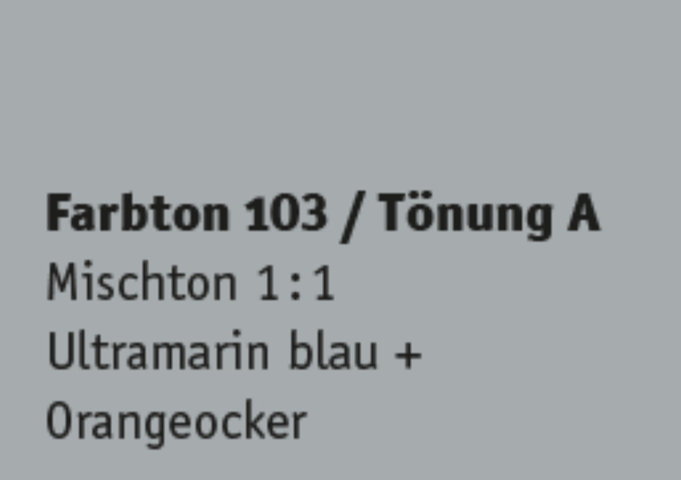 Kreidezeit Farbpigmentmischungen für Sumpfkalkfarben Farbton 97-108