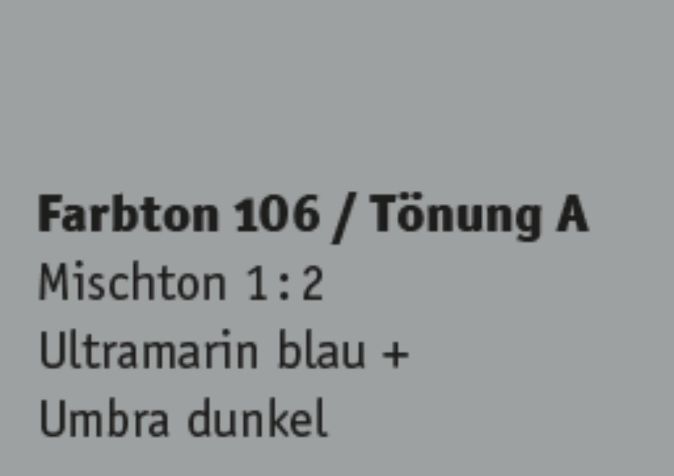 Kreidezeit Farbpigmentmischungen für Sumpfkalkfarben Farbton 97-108