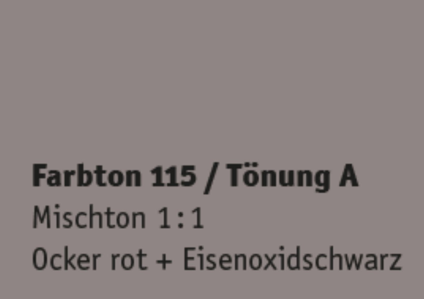 Kreidezeit Farbpigmentmischungen für Sumpfkalkfarben Farbton 109-120