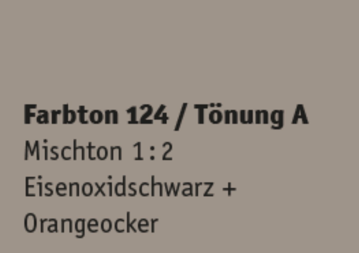 Kreidezeit Farbpigmentmischungen für Sumpfkalkfarben Farbton 121-132