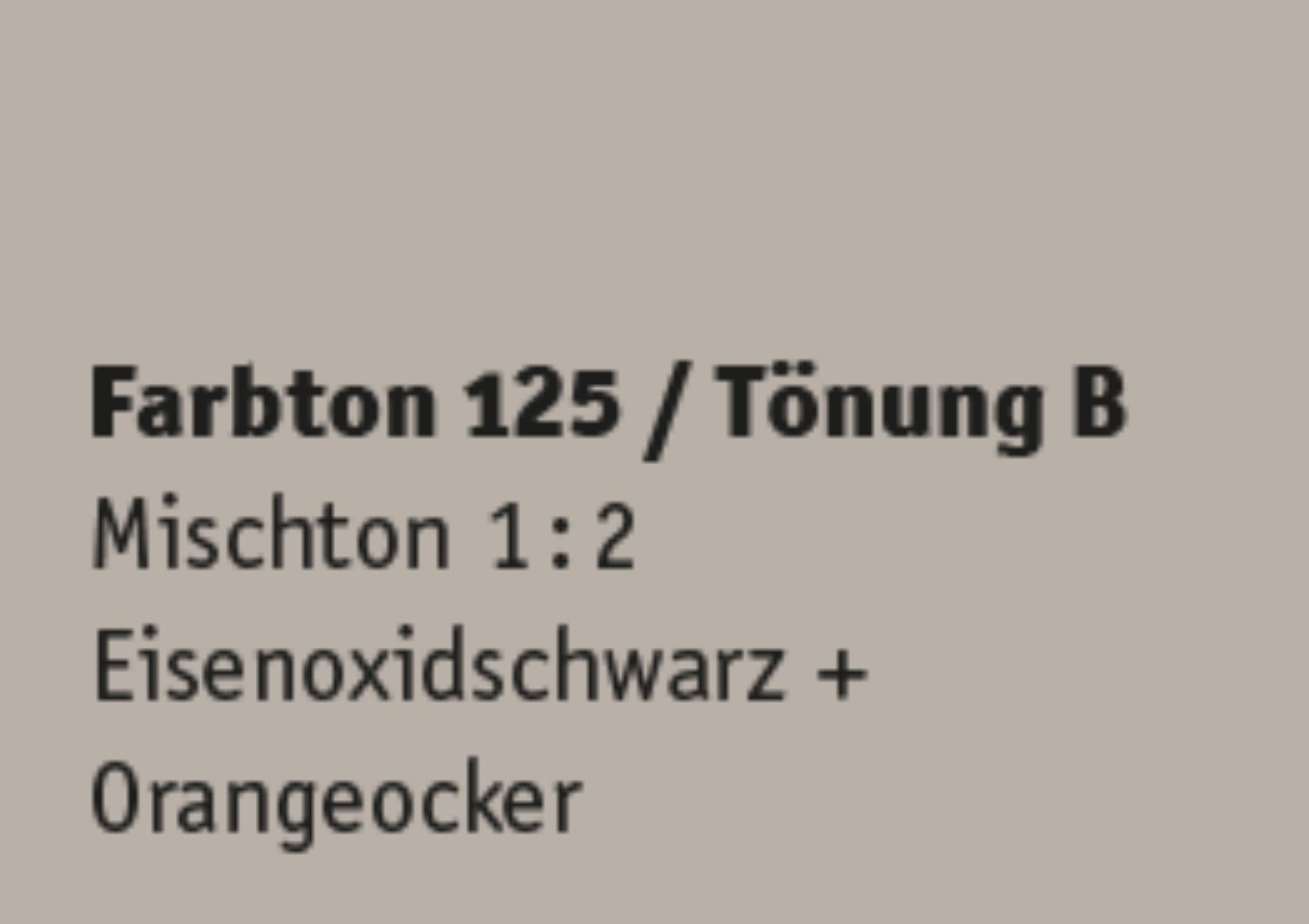Kreidezeit Farbpigmentmischungen für Sumpfkalkfarben Farbton 121-132