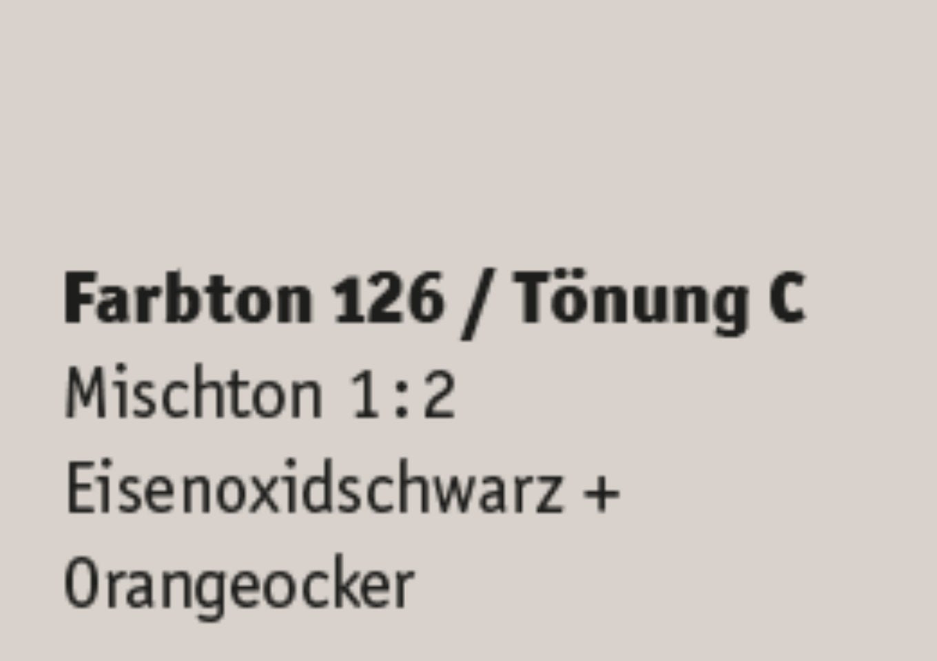 Kreidezeit Vega Wandfarbe pigmentiert Farbton 121-132