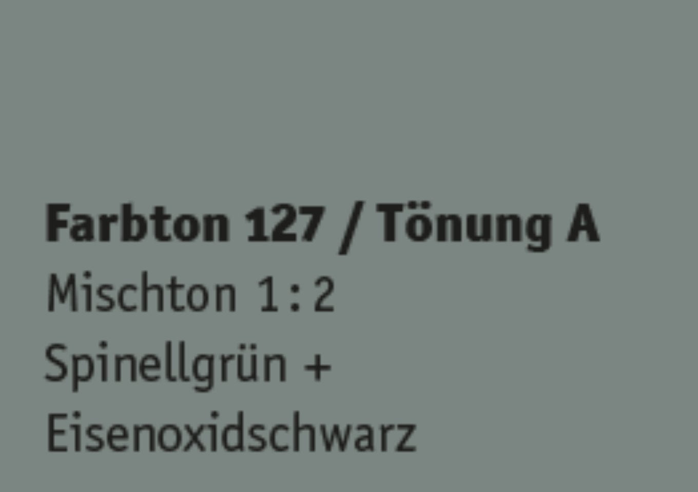 Kreidezeit Farbpigmentmischungen für Sumpfkalkfarben Farbton 121-132