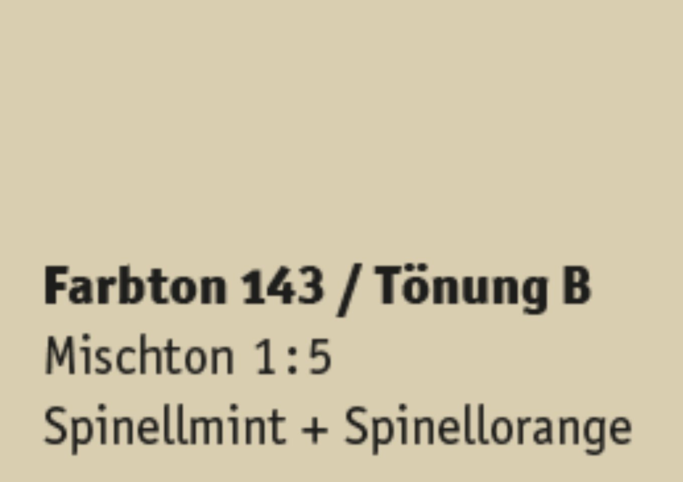 Kreidezeit Vega Wandfarbe pigmentiert Farbton 133-144