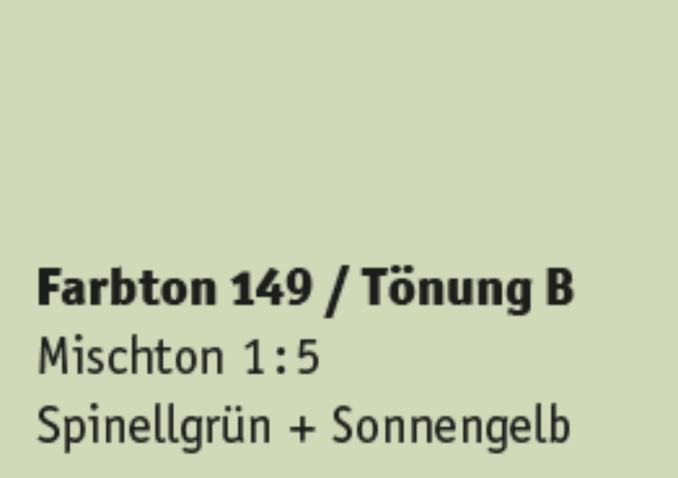 Kreidezeit Farbpigmentmischungen für Sumpfkalkfarben Farbton 145-156