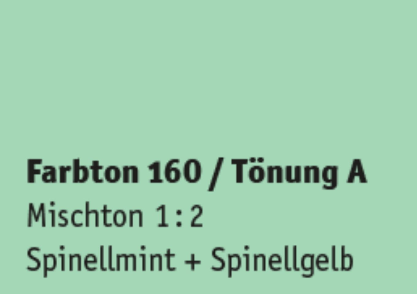 Kreidezeit Farbpigmentmischungen für Sumpfkalkfarben Farbton 157-168