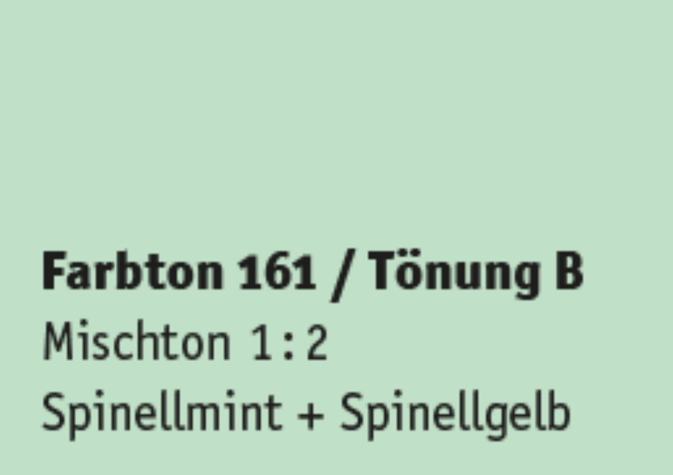 Kreidezeit Farbpigmentmischungen für Sumpfkalkfarben Farbton 157-168