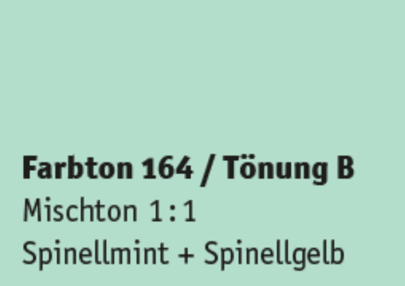 Kreidezeit Farbpigmentmischungen für Sumpfkalkfarben Farbton 157-168