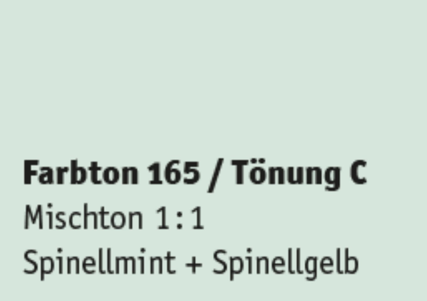 Kreidezeit Farbpigmentmischungen für Sumpfkalkfarben Farbton 157-168
