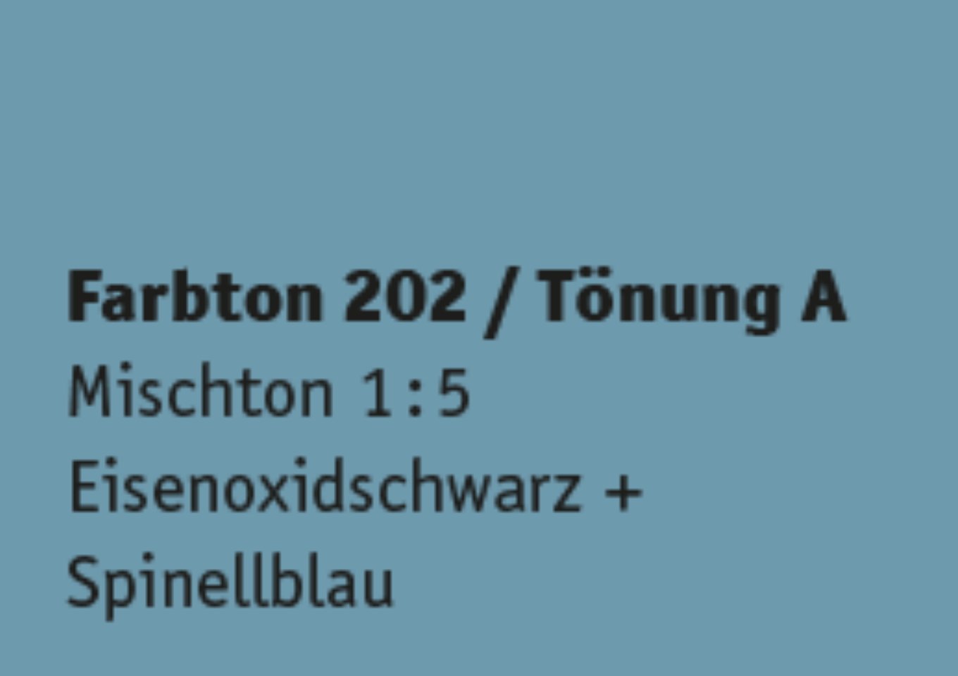 Kreidezeit Farbpigmentmischungen für Sumpfkalkfarben Farbton 193-204