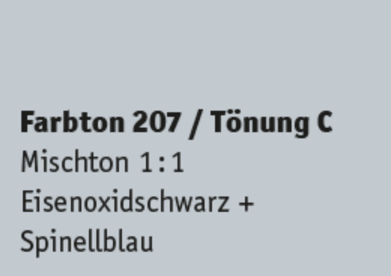 Kreidezeit Farbpigmentmischungen für Sumpfkalkfarben Farbton 205-216