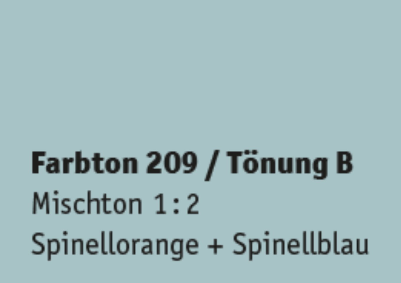 Kreidezeit Farbpigmentmischungen für Sumpfkalkfarben Farbton 205-216