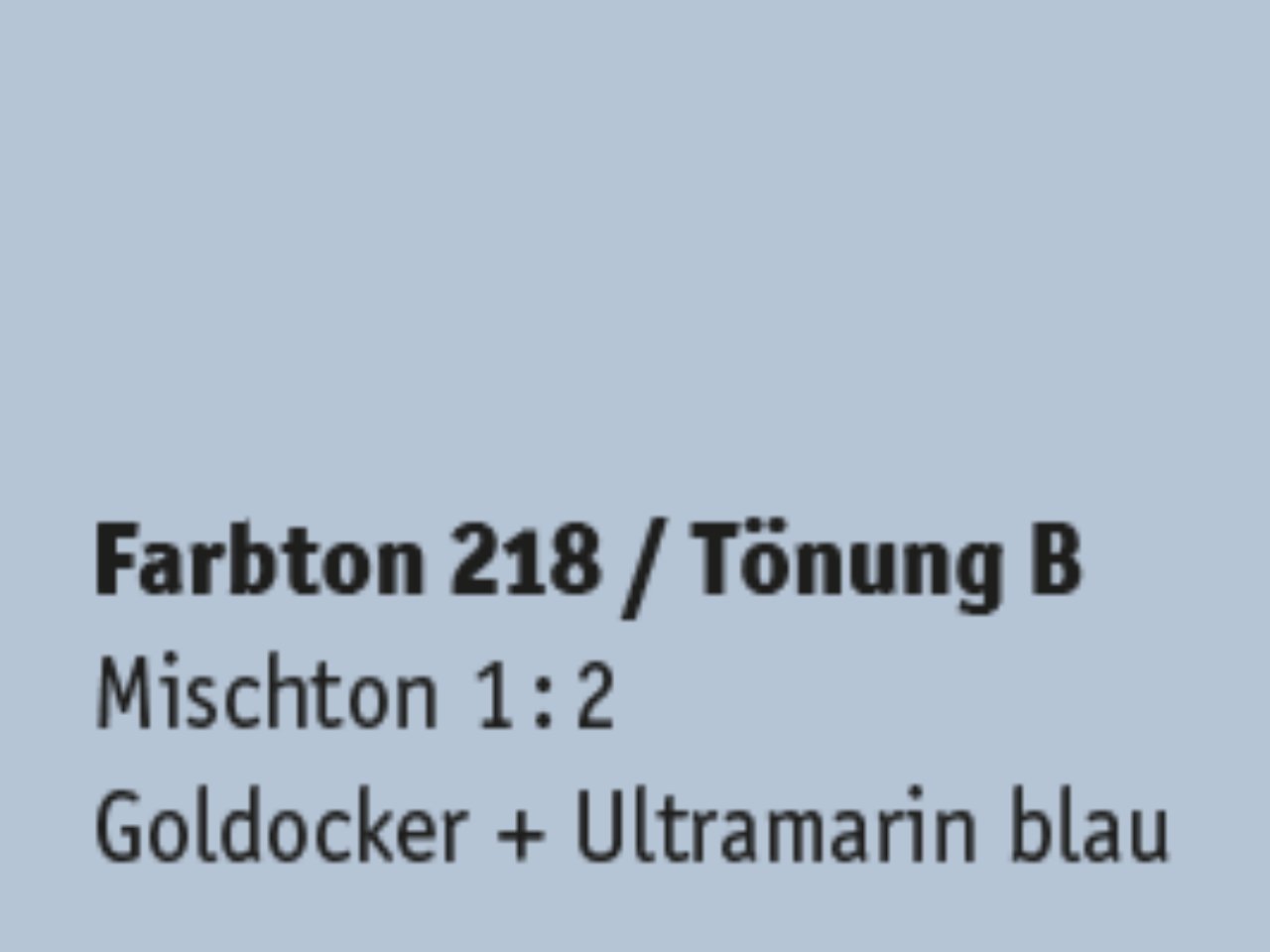 Kreidezeit Vega Wandfarbe pigmentiert Farbton 217-228