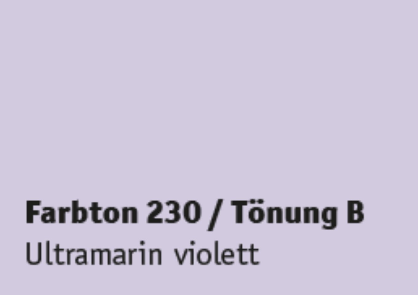 Kreidezeit Vega Wandfarbe pigmentiert Farbton 229-240