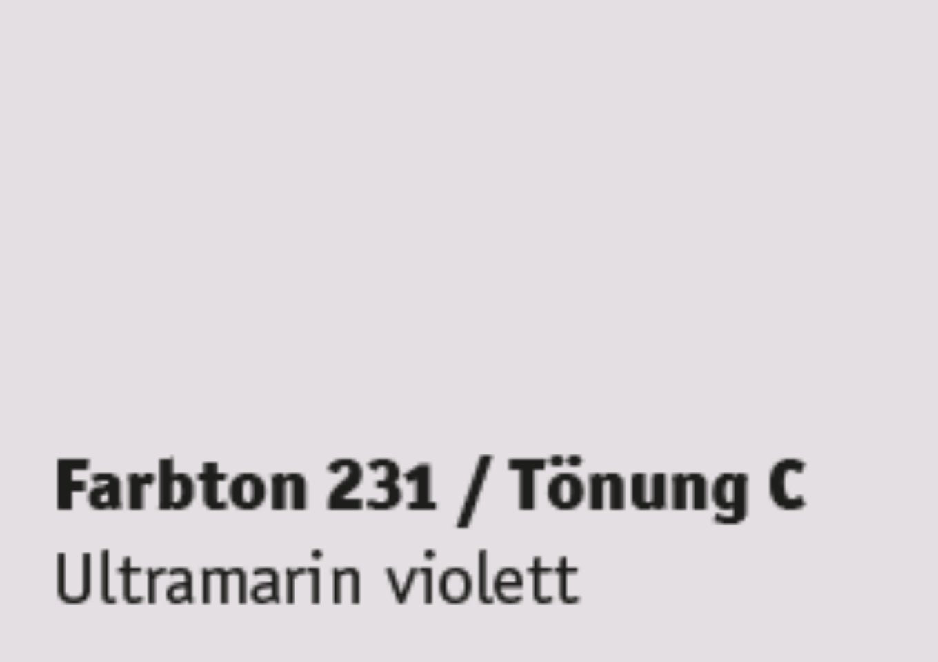 Kreidezeit Vega Wandfarbe pigmentiert Farbton 229-240