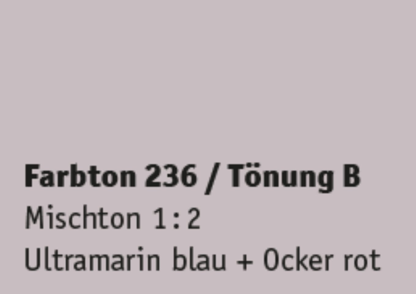 Kreidezeit Farbpigmentmischungen für Sumpfkalkfarben Farbton 229-240