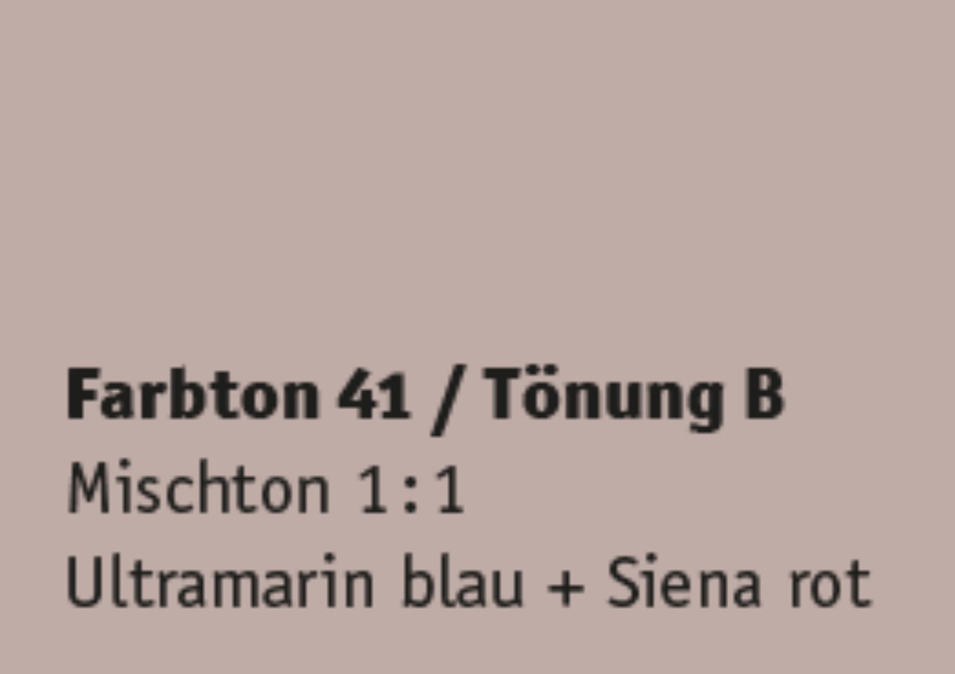 Kreidezeit Farbpigmentmischungen für Sumpfkalkfarben Farbton 37-48