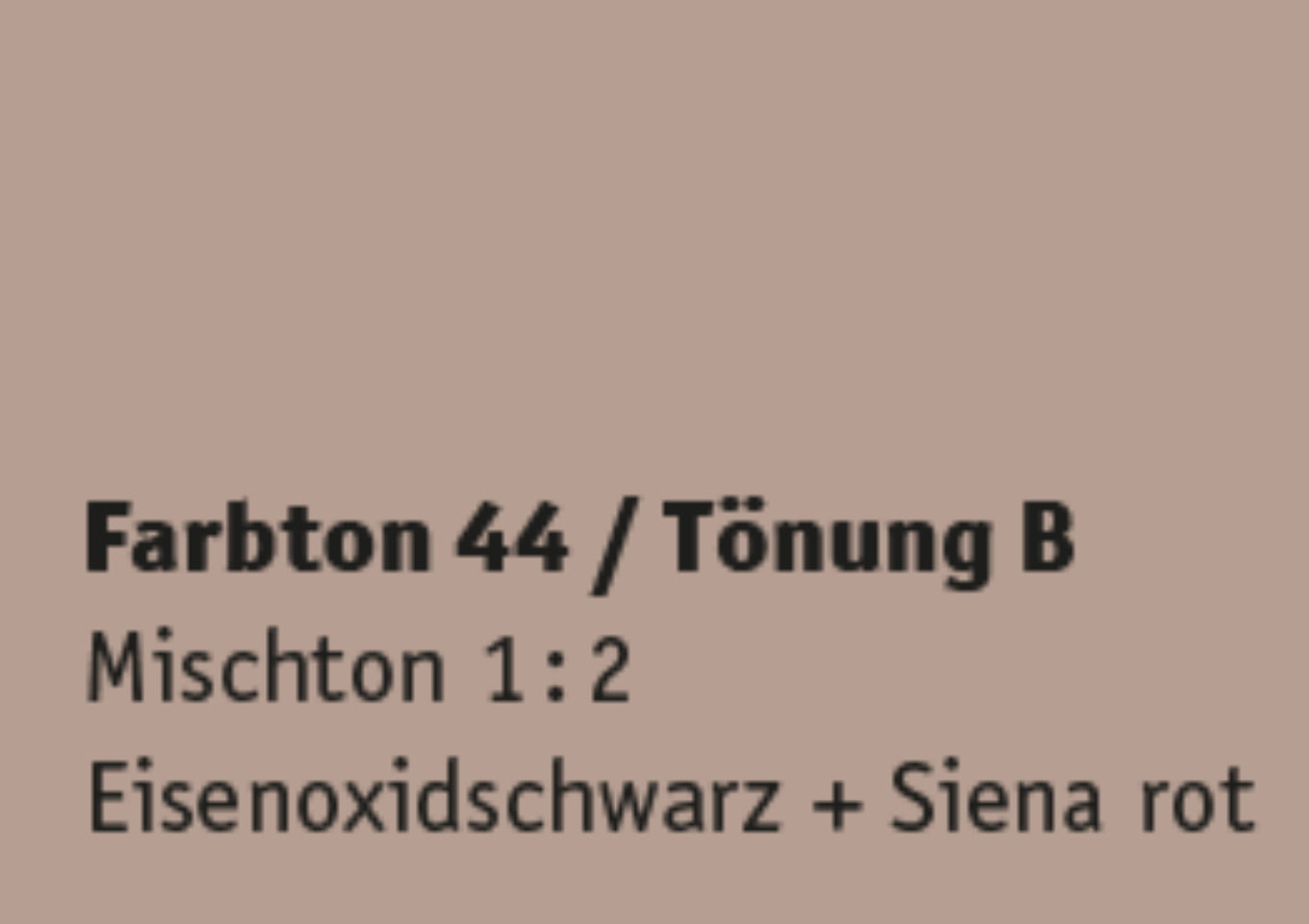 Kreidezeit Farbpigmentmischungen für Farben (trocken) Farbton 37-48