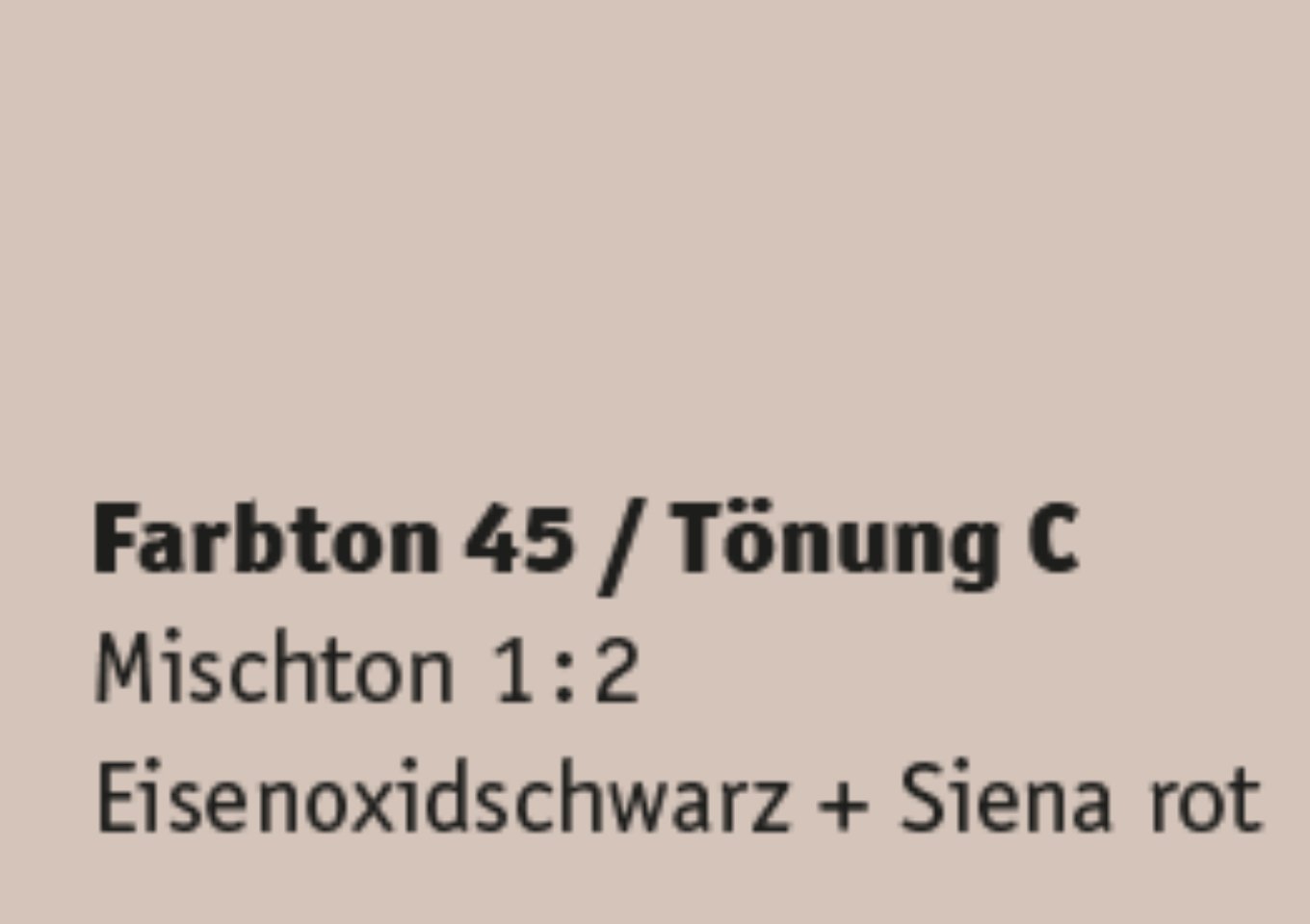 Kreidezeit Farbpigmentmischungen für Sumpfkalkfarben Farbton 37-48