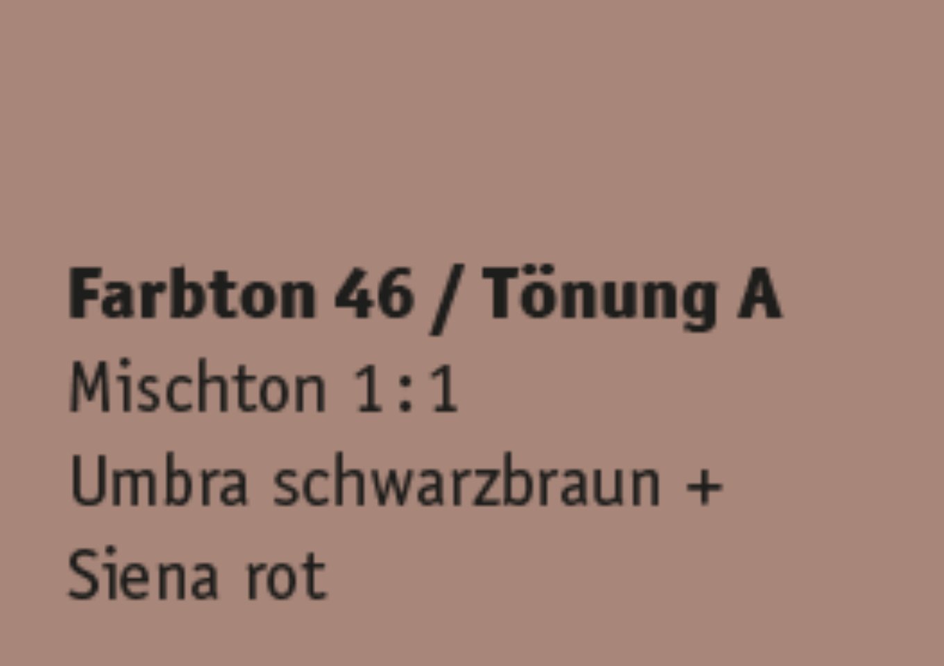 Kreidezeit Farbpigmentmischungen für Sumpfkalkfarben Farbton 37-48