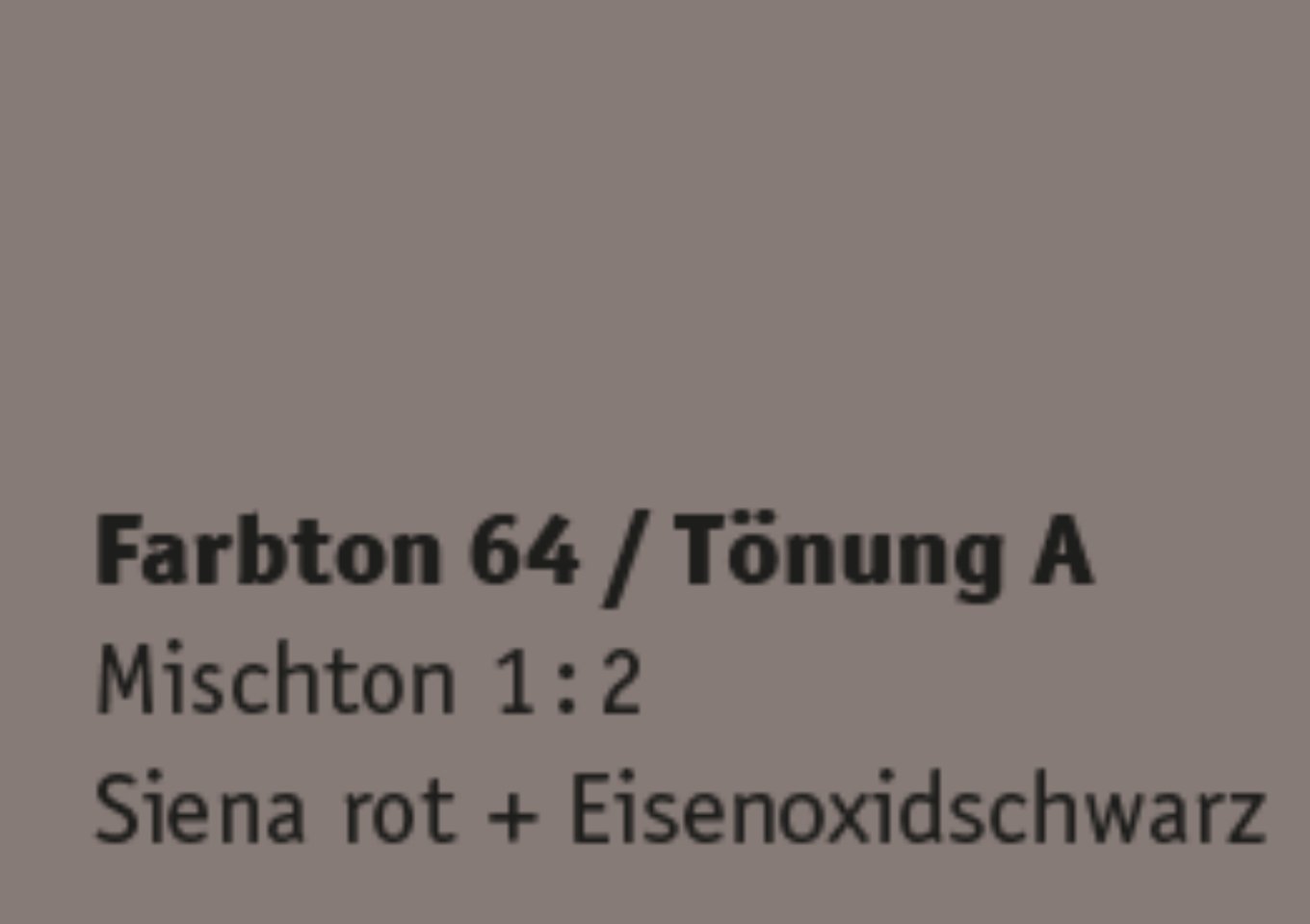 Kreidezeit Farbpigmentmischungen für Sumpfkalkfarben Farbton 61-72