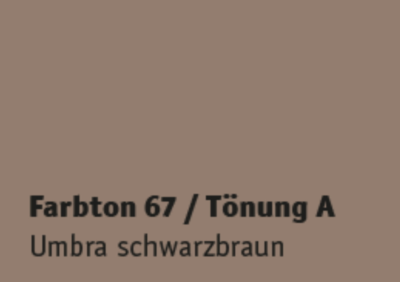 Kreidezeit Farbpigmentmischungen für Farben (trocken) Farbton 61-72