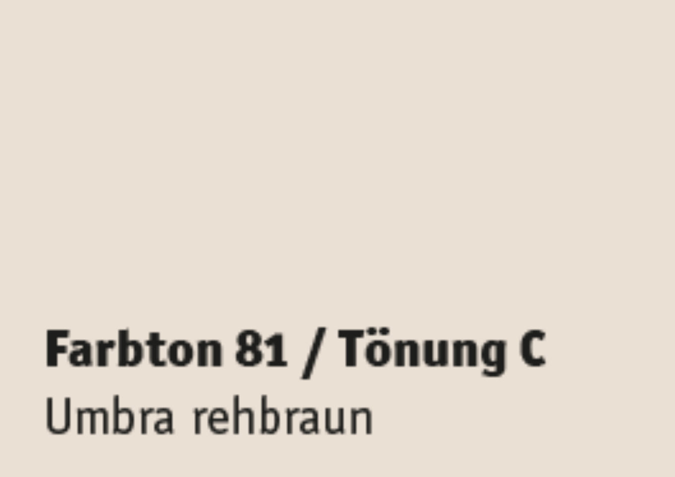 Kreidezeit Farbpigmentmischungen für Farben (trocken) Farbton 73-84