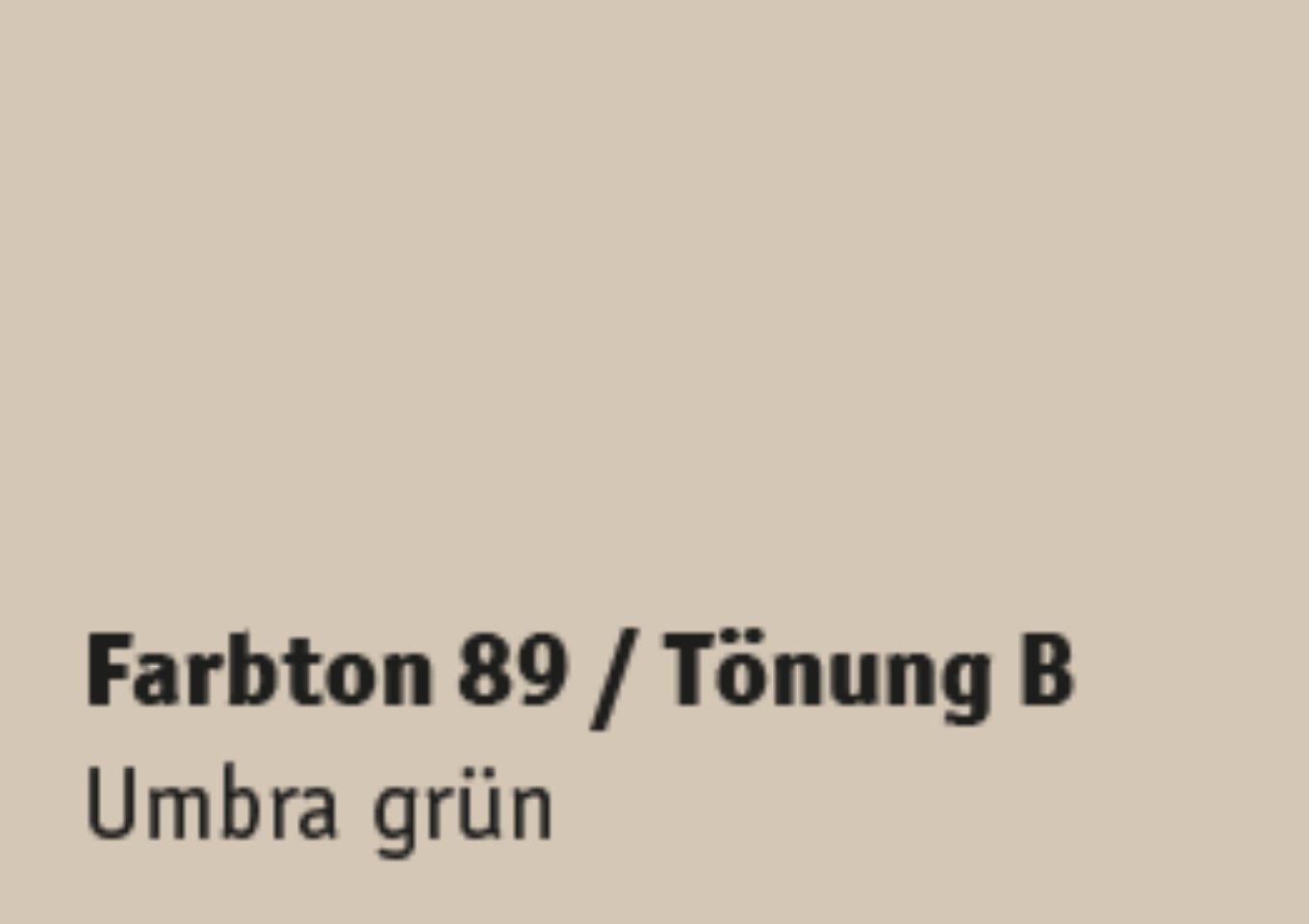 Kreidezeit Farbpigmentmischungen für Sumpfkalkfarben Farbton 85-96