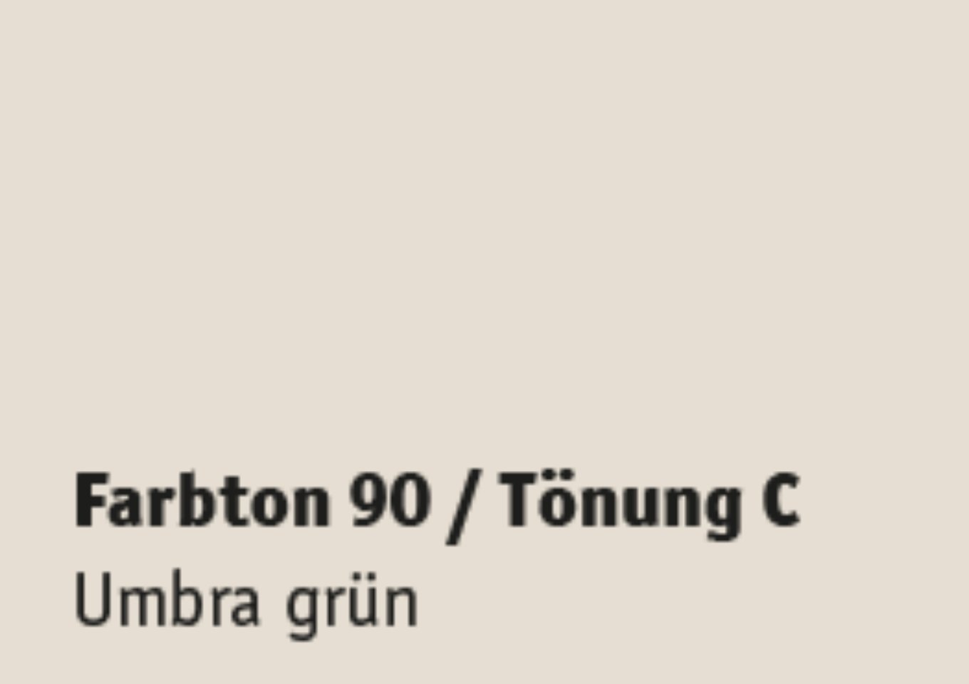 Kreidezeit Vega Wandfarbe pigmentiert Farbton 85-96