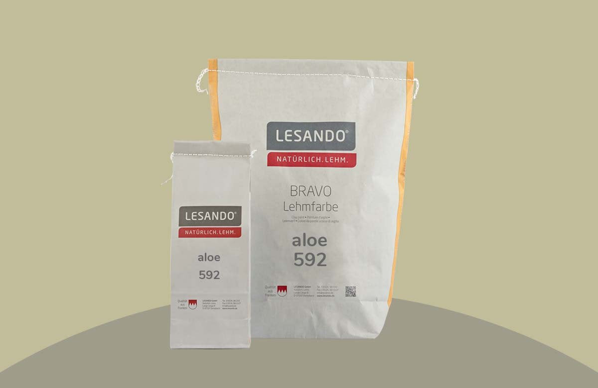 Lehmstreichputz Lesando (Bravo+Effekt Furioso) Farbserie eco 2