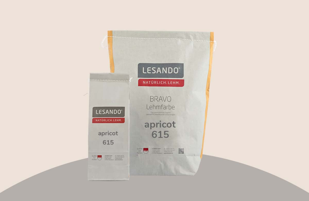 Lehmfarbe Lesando Bravo Mischtöne Farbserie eterno1