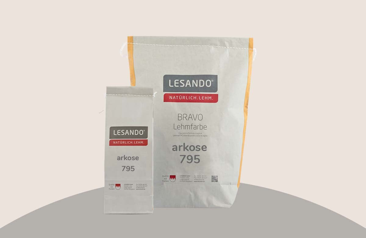Lehmstreichputz Lesando (Bravo+Effekt Furioso) Farbserie anno 2