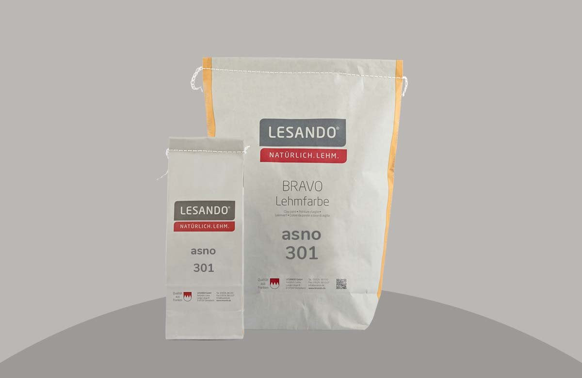 Lehmstreichputz Lesando (Bravo+Effekt Furioso) Farbserie puro 1