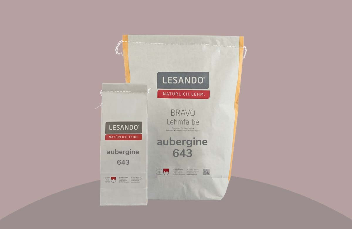 Lehmstreichputz Lesando (Bravo+Effekt Furioso) Farbserie eterno 1