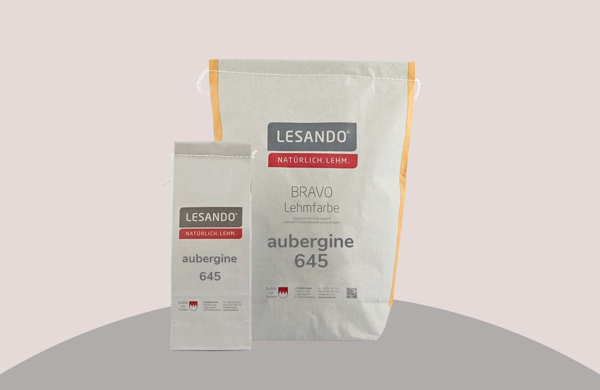 Lehmstreichputz Lesando (Bravo+Effekt Furioso) Farbserie eterno 1