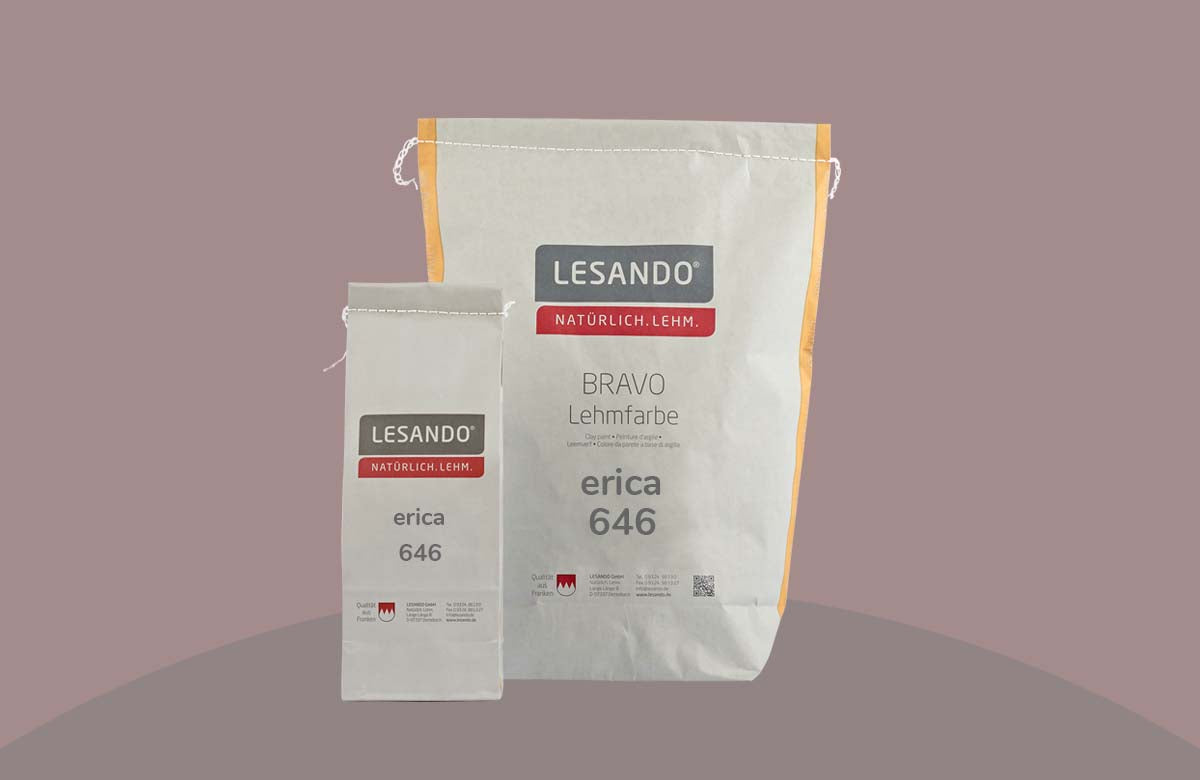 Lehmfarbe Lesando Bravo Mischtöne Farbserie eterno1