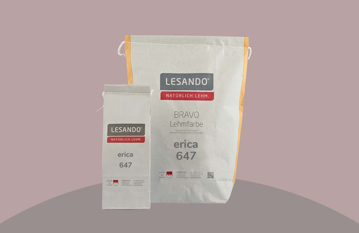 Lehmfarbe Lesando Bravo Mischtöne Farbserie eterno1