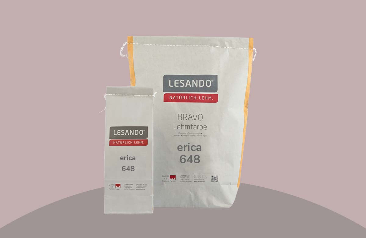 Lehmfarbe Lesando Bravo Mischtöne Farbserie eterno1