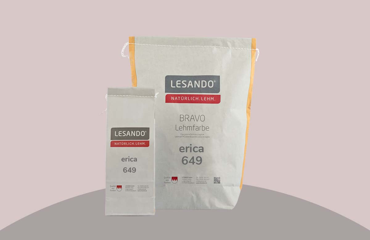Lehmfarbe Lesando Bravo Mischtöne Farbserie eterno1