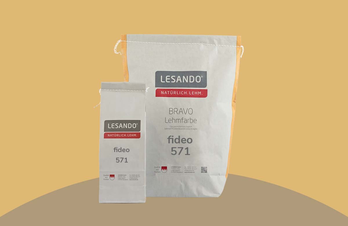 Lehmstreichputz Lesando (Bravo+Effekt Furioso) Farbserie eco 2