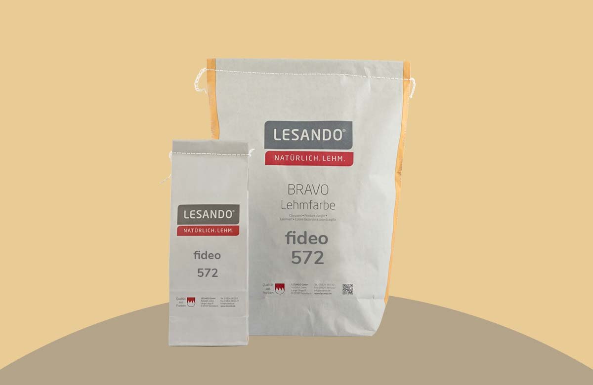 Lehmstreichputz Lesando (Bravo+Effekt Furioso) Farbserie eco 2