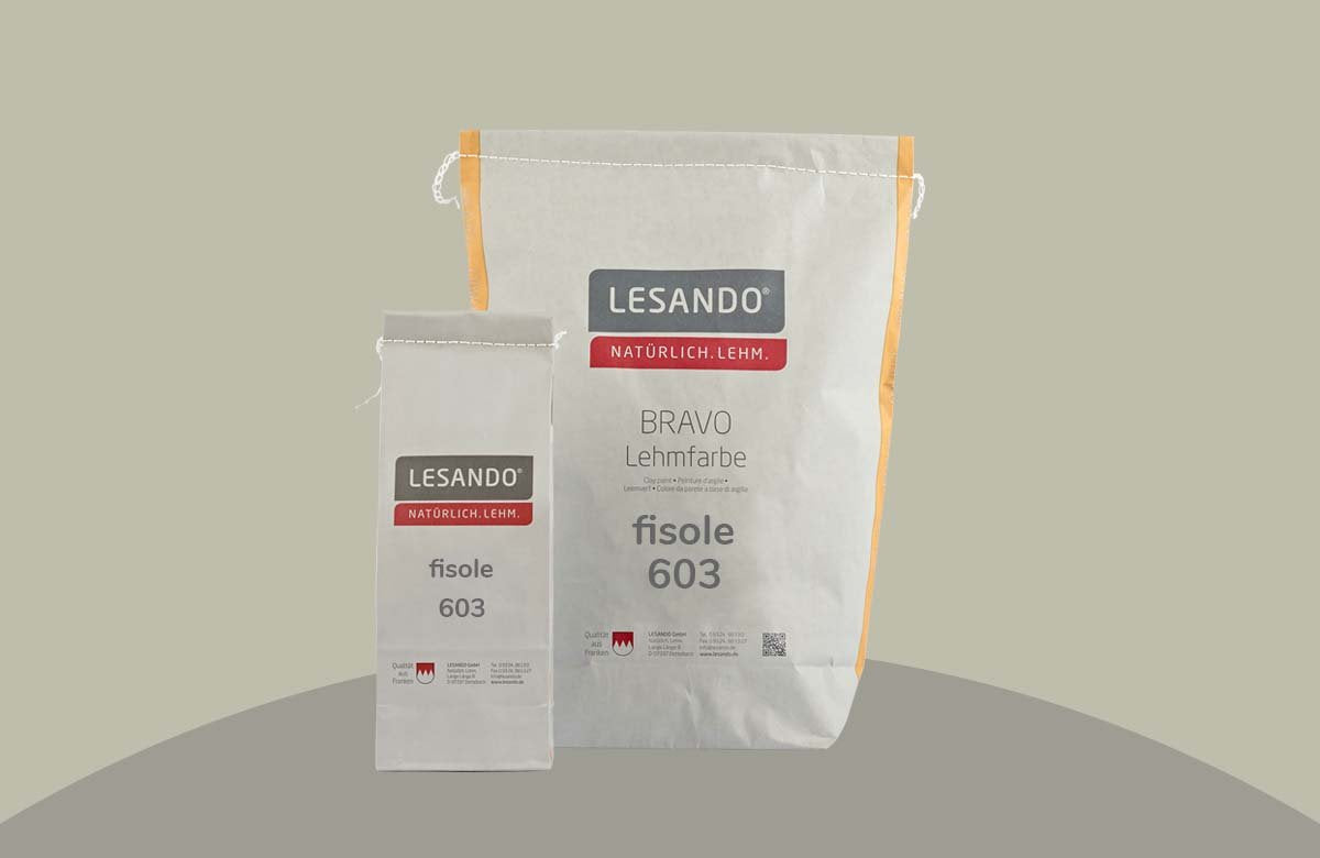 Lehmstreichputz Lesando (Bravo+Effekt Furioso) Farbserie eco 2