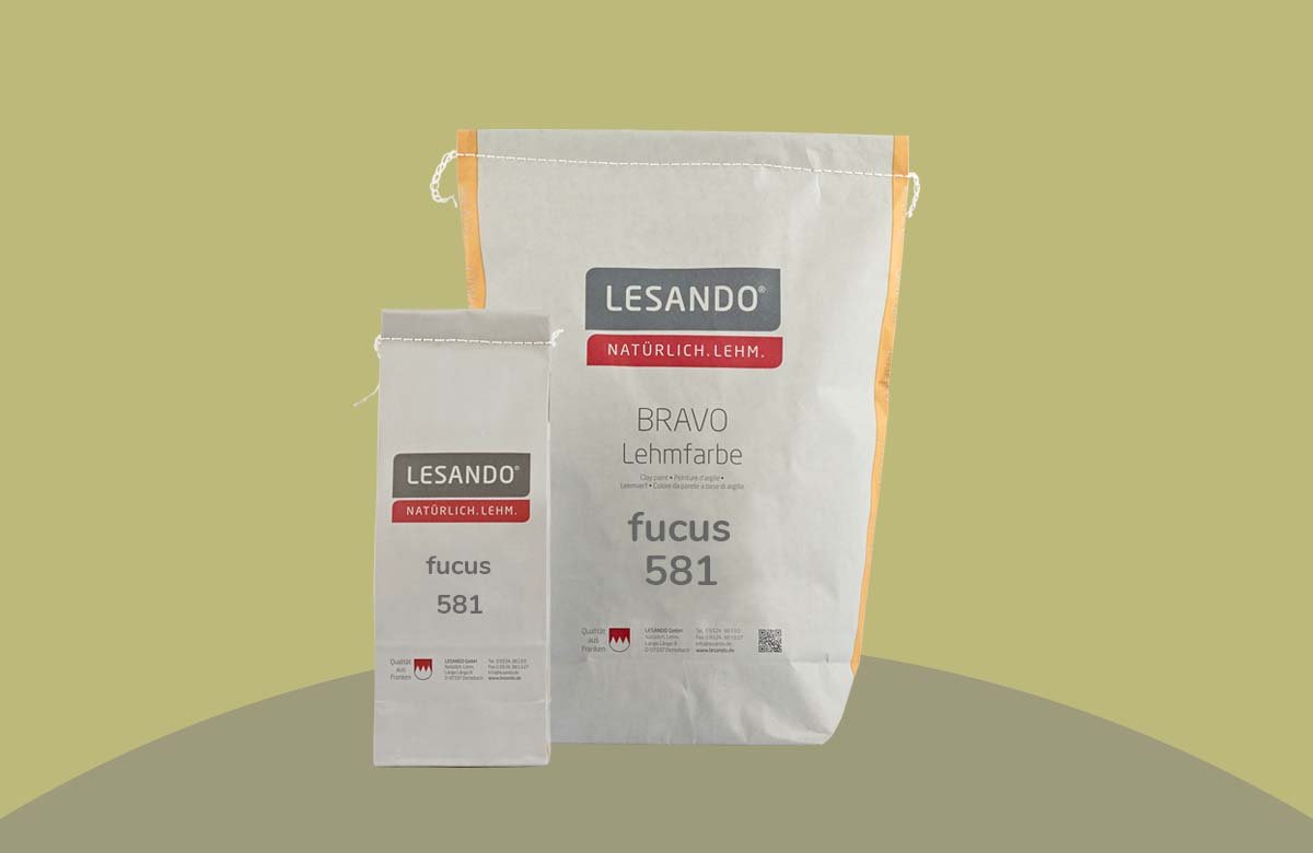 Lehmstreichputz Lesando (Bravo+Effekt Furioso) Farbserie eco 2