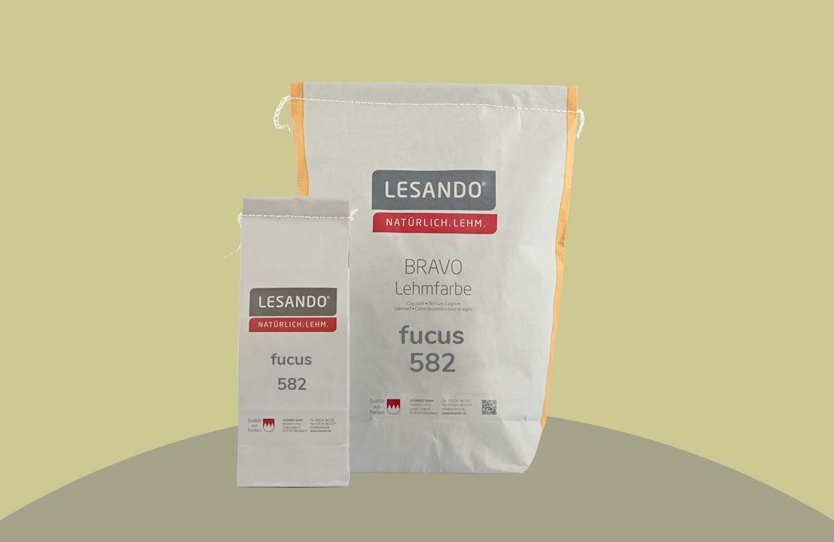 Lehmstreichputz Lesando (Bravo+Effekt Furioso) Farbserie eco 2