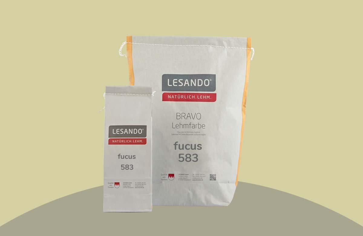 Lehmstreichputz Lesando (Bravo+Effekt Furioso) Farbserie eco 2