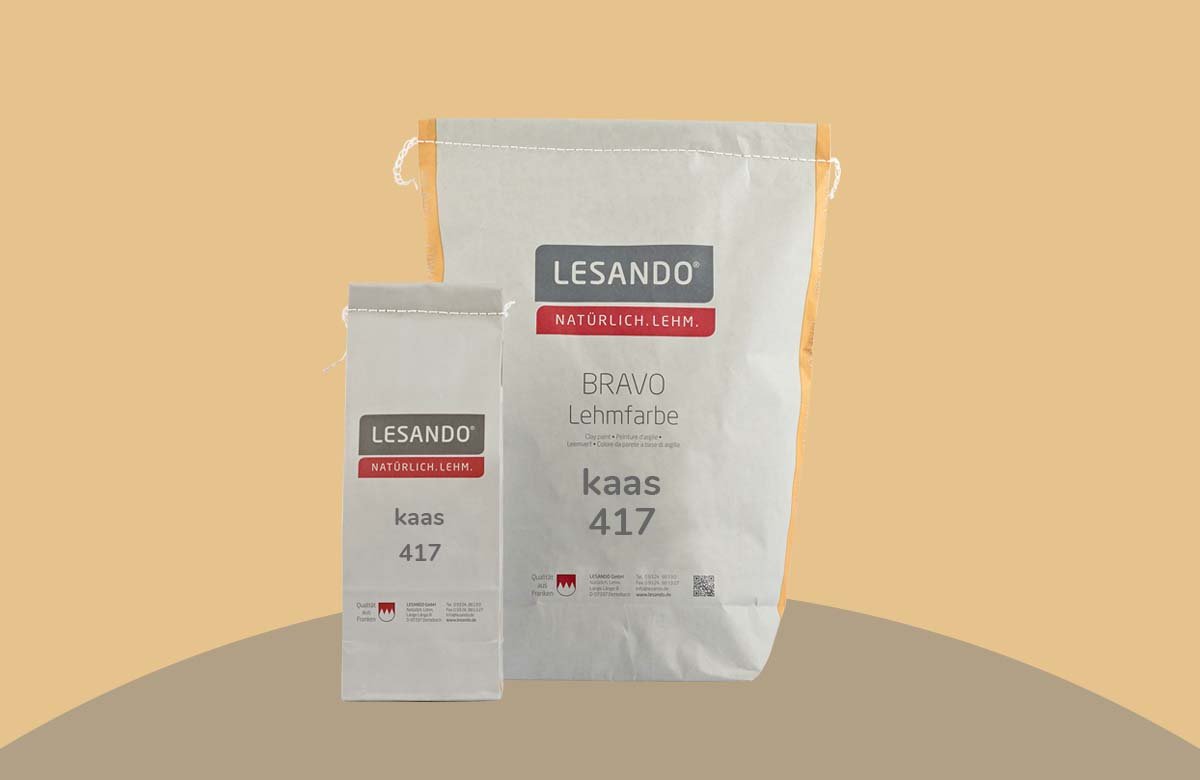 Lehmstreichputz Lesando (Bravo+Effekt Furioso) Farbserie modo 1